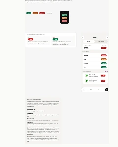 Cost-pill component rules and states